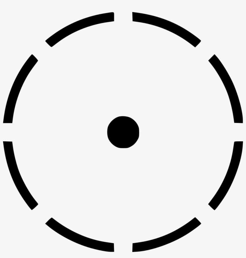 Round Area Dot Radius Center Border Comments - Circle, transparent png