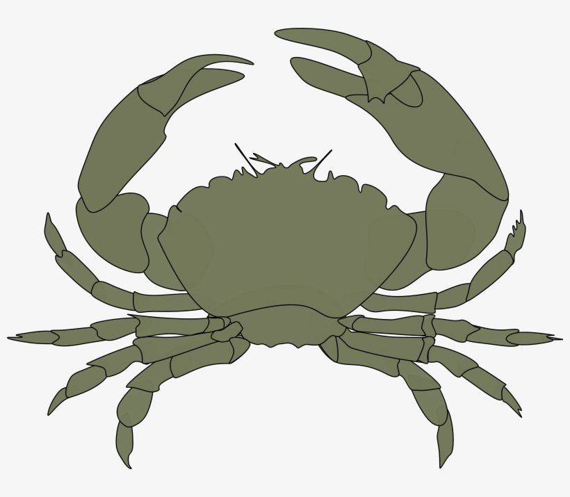 Free Clipart - Crab Clipart, transparent png