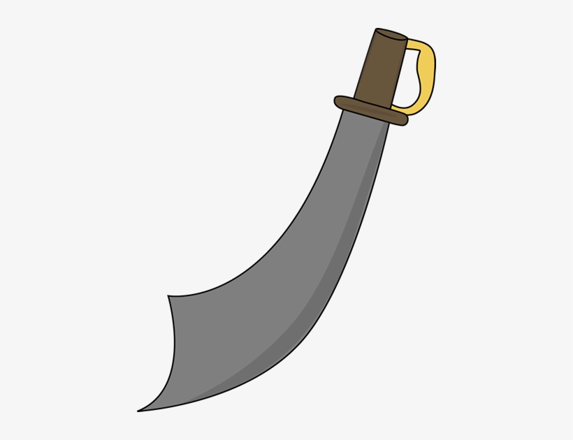Sword - Pirate Sword Clip Art, transparent png