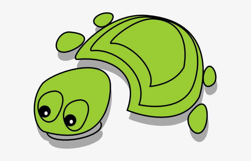Animation Editing Of Green Turtles - Tortoise Cartoon, transparent png
