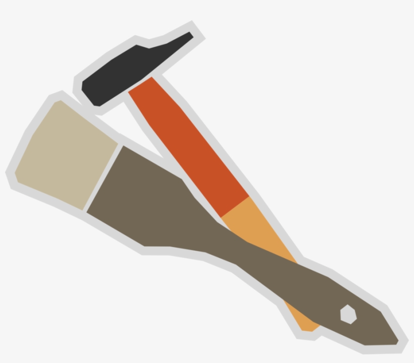 Tool Hammer Brush Fractal - Stock.xchng, transparent png