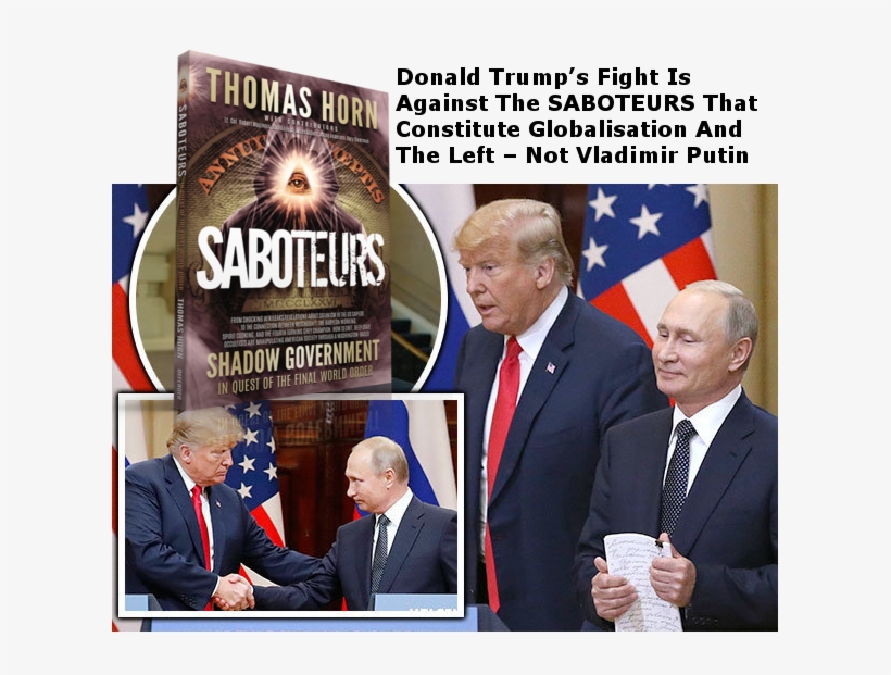 The Theatrical Overreaction To Donald Trump's Joint - Saboteurs By Thomas R. Horn, transparent png