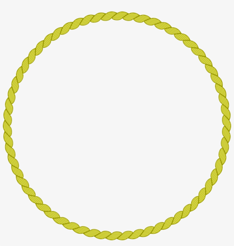 Graphic Transparent Stock Clipart Rope Border Big Image - Bracelet, transparent png