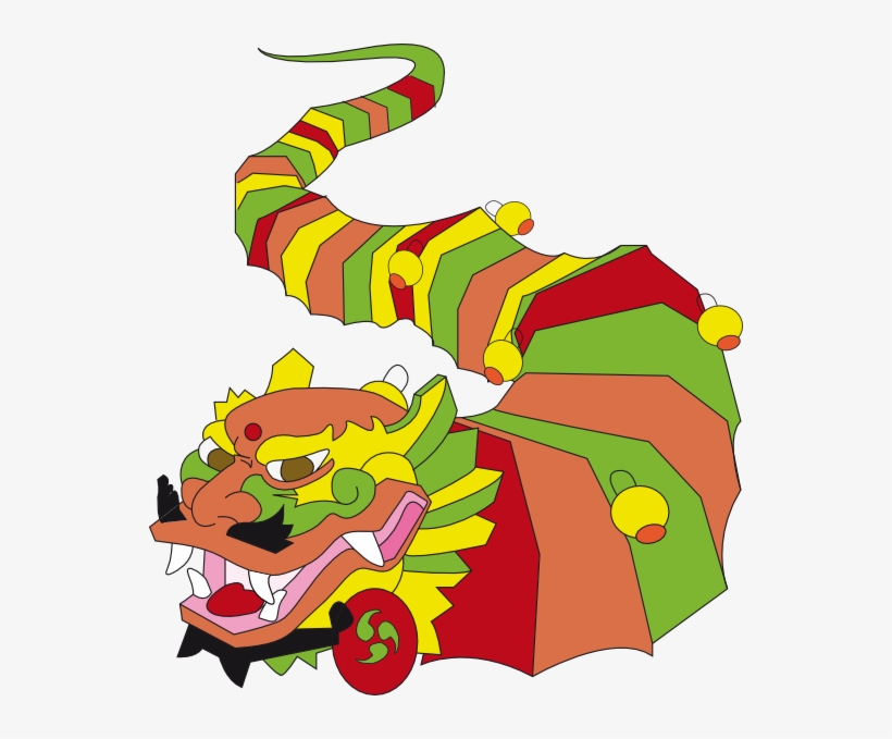 Chinese Dragon Clip Art At Clker - Chinese New Year Dragon Gifs, transparent png