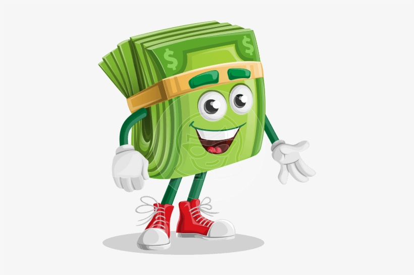 Object Vector Cartoon Characters - Cartoon Characters With Money, transparent png