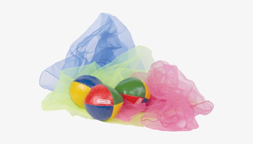 Juggling Scarves And Ball Set, transparent png