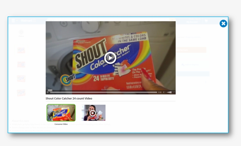 Shout-walmart - Shout Color Catcher Dye-trapping In-wash Cloths 24, transparent png