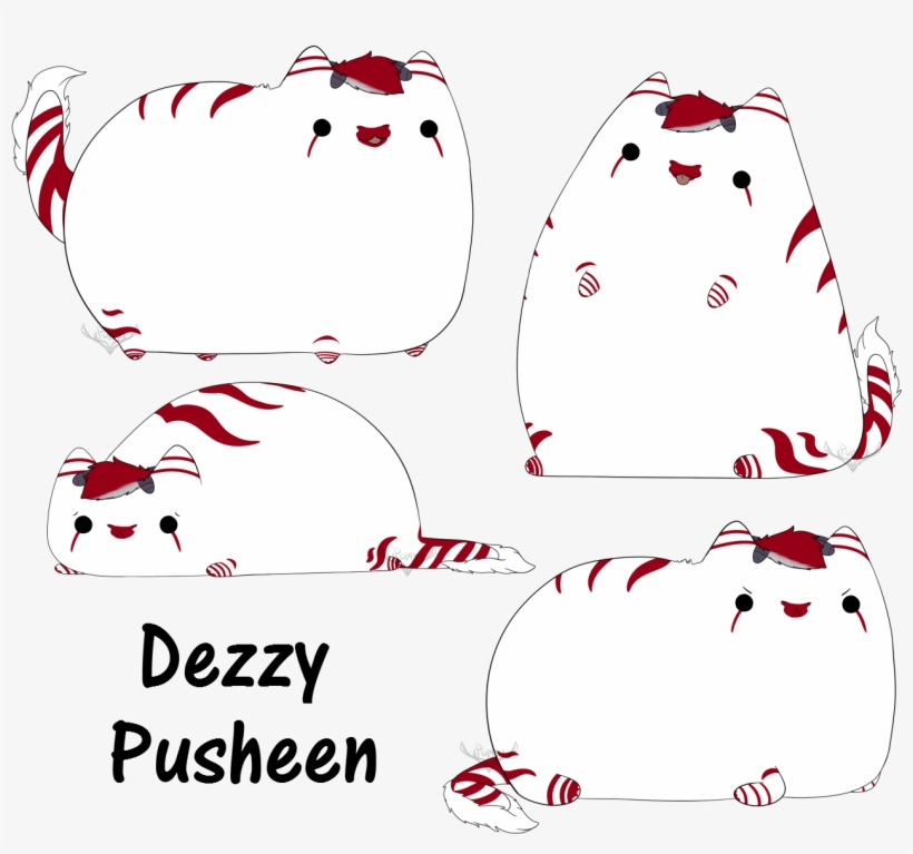 Pusheen Sergal - By Dadeer, transparent png
