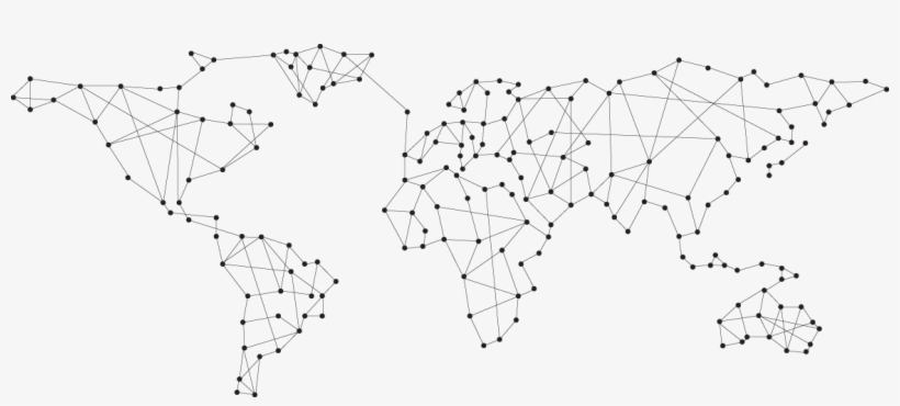 Clipart Freeuse Download Stylized Map Of The World - Stylized World Map Png, transparent png