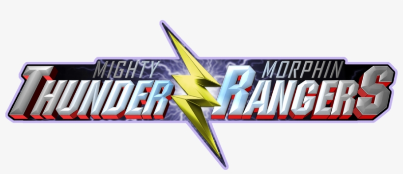 Mighty Morphin Thunder Rangers Logo - Mighty Morphin Thunder Rangers, transparent png
