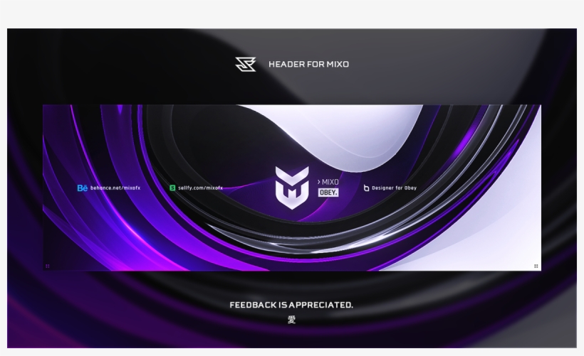 #obeyrc - Mixo Header, transparent png