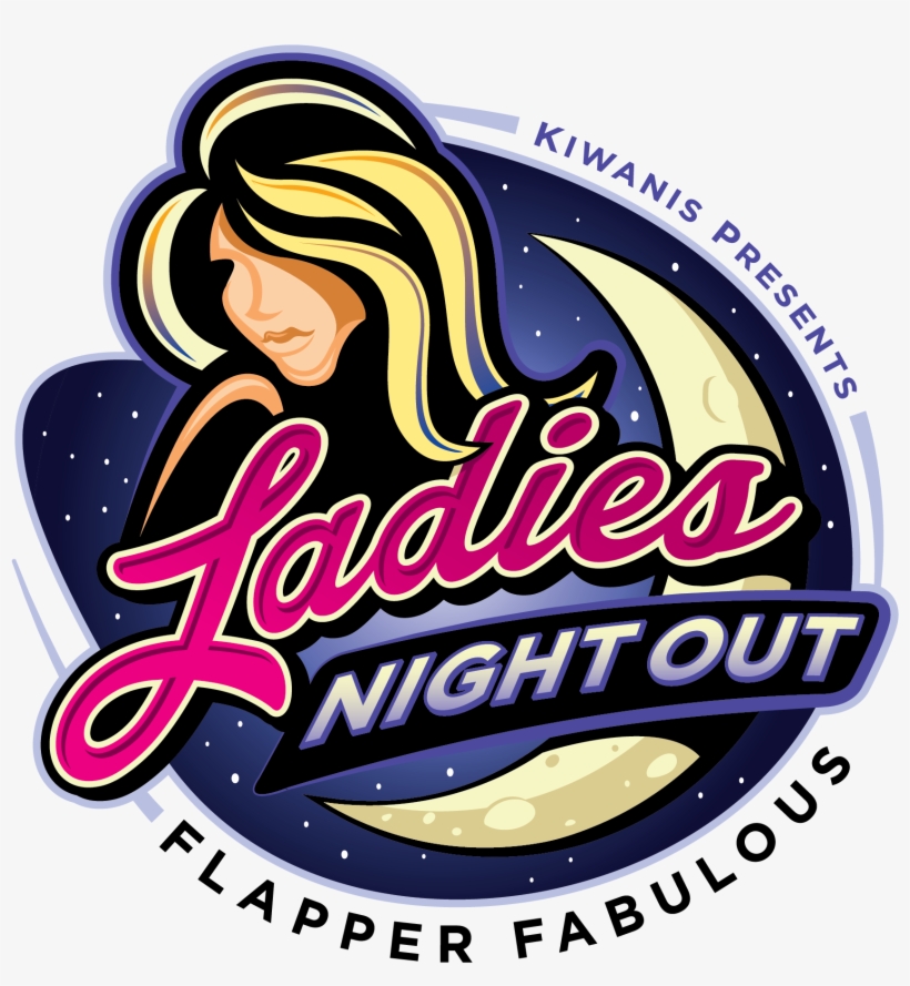 Great Falls Kiwanis Ladies Night Out Event Logo, - Fashion Target Breast Cancer, transparent png