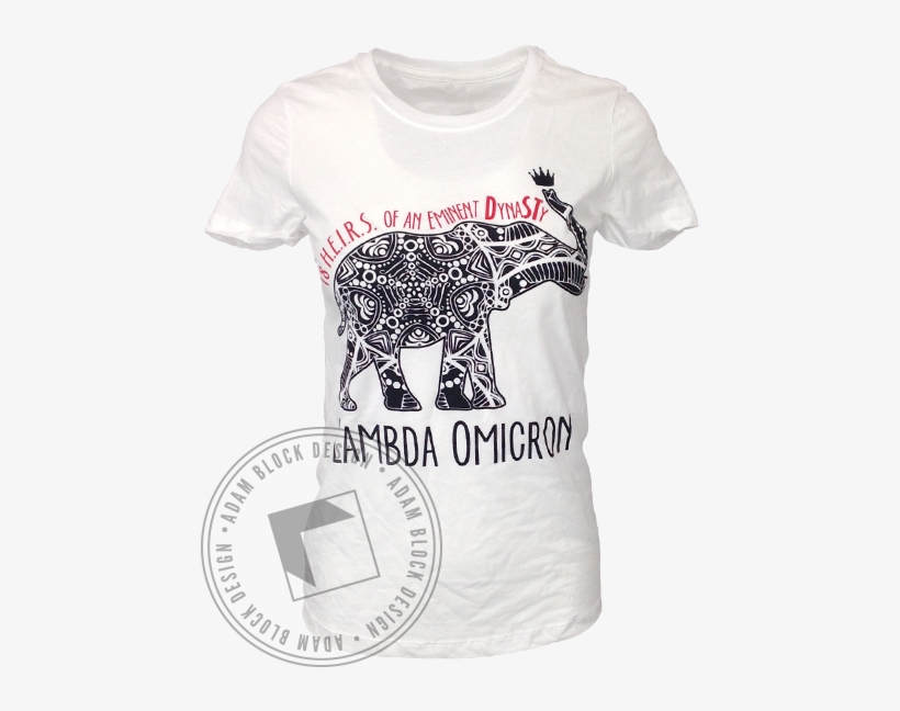 Delta Sigma Theta Elephant Tee - Rush Sigma Nu Shirt, transparent png