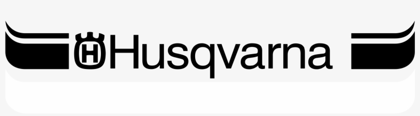 Husqvarna Logo Black And White - Husqvarna Logo Wit Png, transparent png