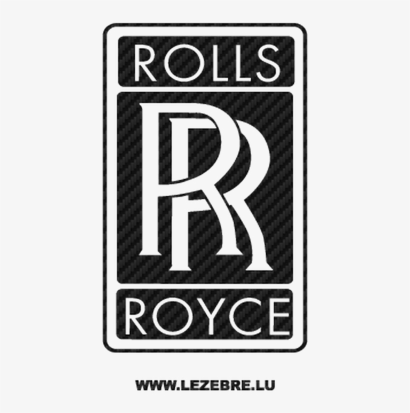Rolls Royce Logo Carbon Decal - Rolls Royce Merlin Logo, transparent png