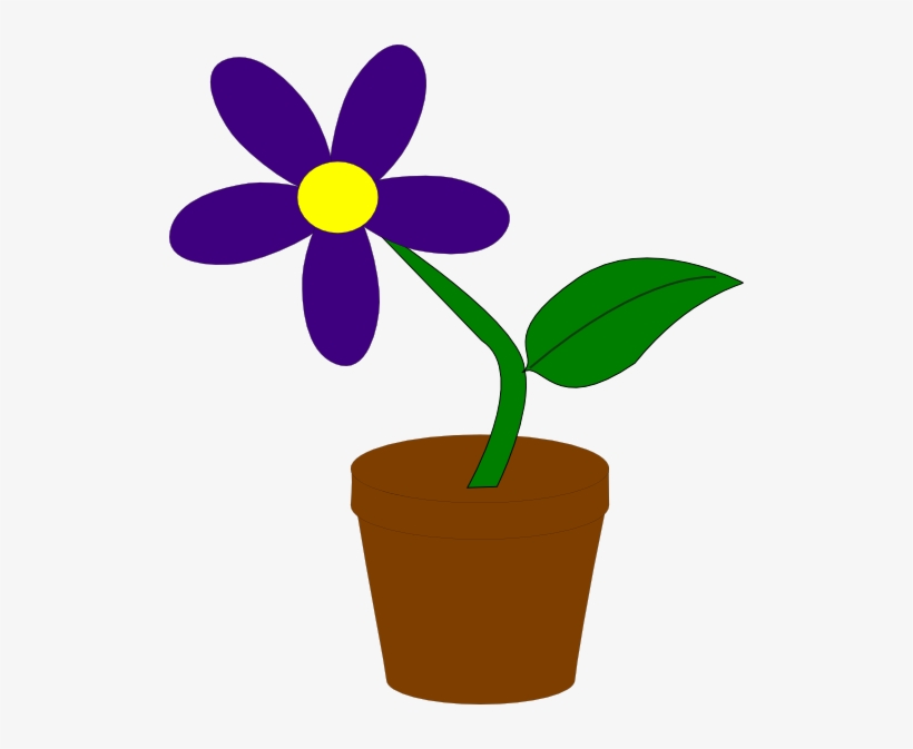 Flower With Vase Clip Art, transparent png