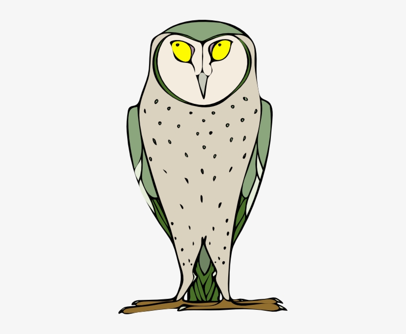 How To Set Use Green And Gray Owl Icon Png - Owl Clip Art, transparent png