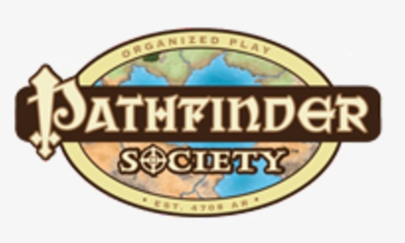 Drop Ins Are Welcome, But Players Are Encouraged To - Pathfinder Society Logo, transparent png