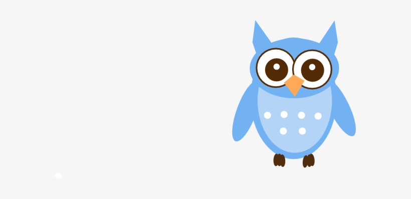 How To Set Use Cute Blue Owl Svg Vector, transparent png
