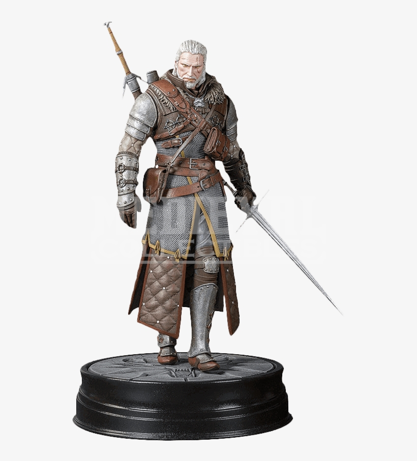 Witcher 3 Wild Hunt Geralt Grandmaster Ursine Figure - Dark Horse The Witcher Statue: Geralt Grandmaster Ursine, transparent png