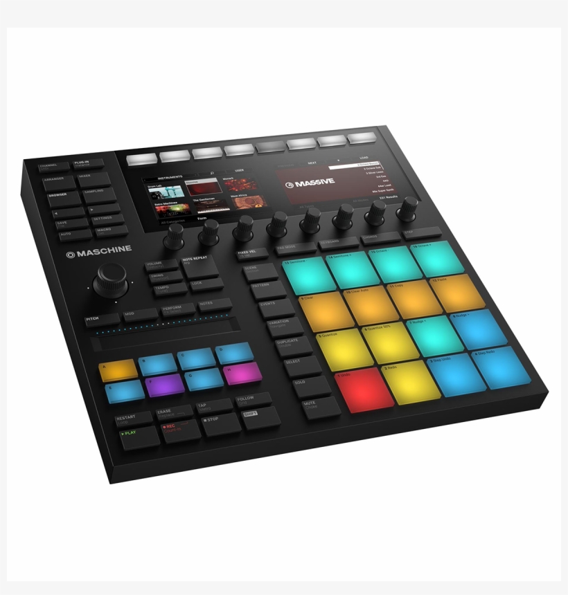 Native Instruments Maschine Mk3, transparent png