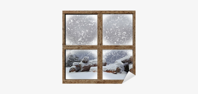 Winter Outdoors View With Firewood Pile From Wooden - Puppies In Paradise [book], transparent png