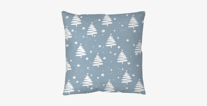 Hand Made Fir Tree Stars Snow Vector Pattern - Christmas Day, transparent png