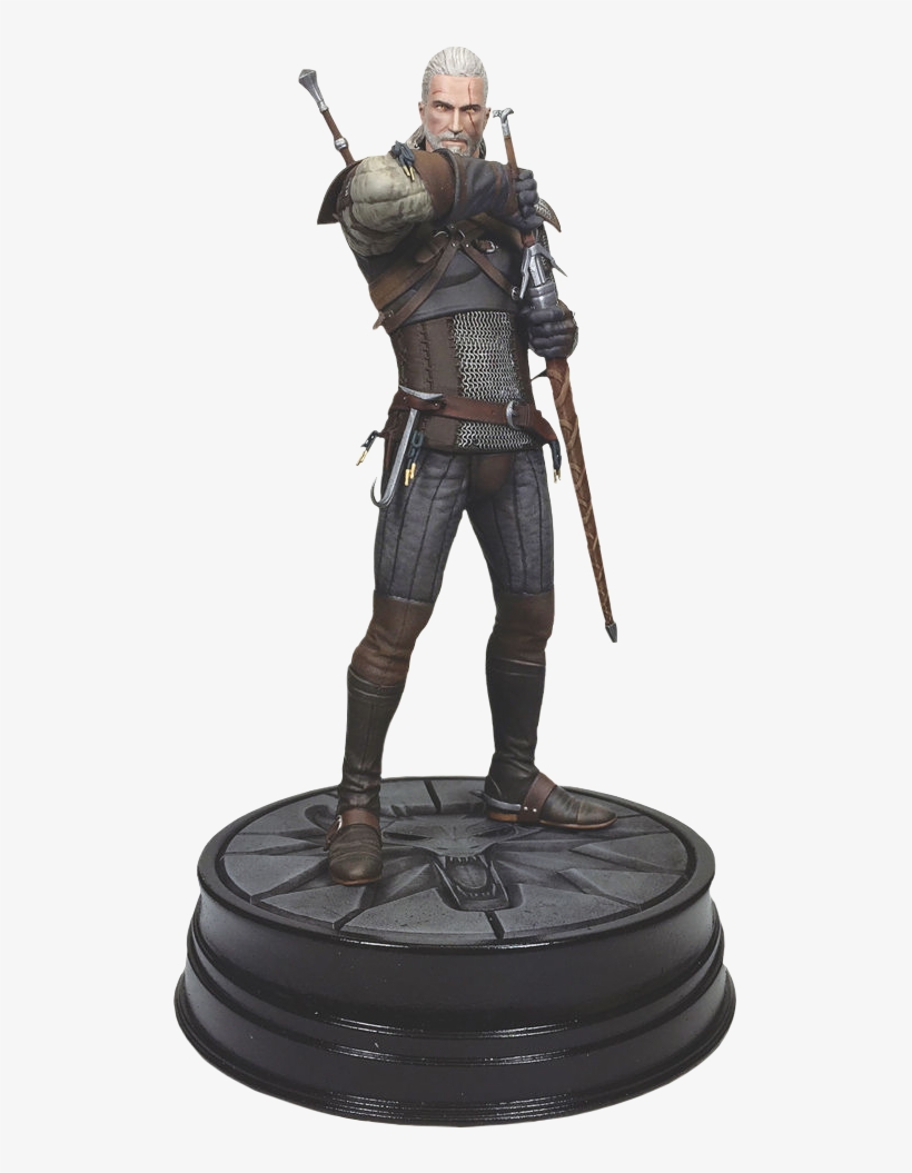 Geralt Of Rivia 8” Figure - Geralt Of Rivia Figure, transparent png