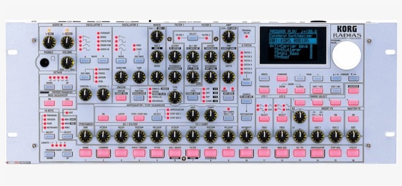 Synthesizer Vocoder - Korg Radias, transparent png