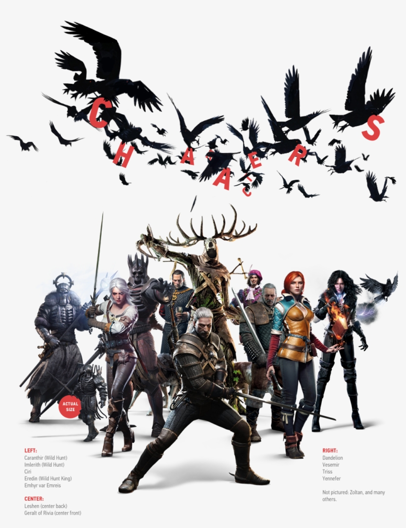 Characters-alt92rdb - Witcher Vs Leshy Drawing, transparent png
