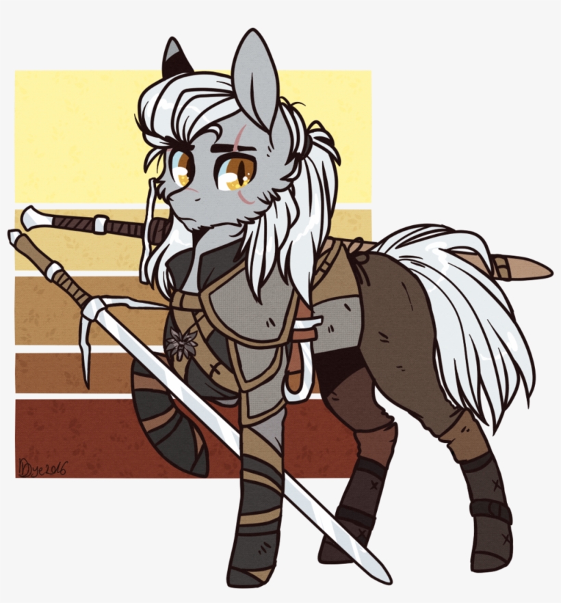 D-dyee, Crossover, Geralt Of Rivia, Ponified, Safe,, transparent png