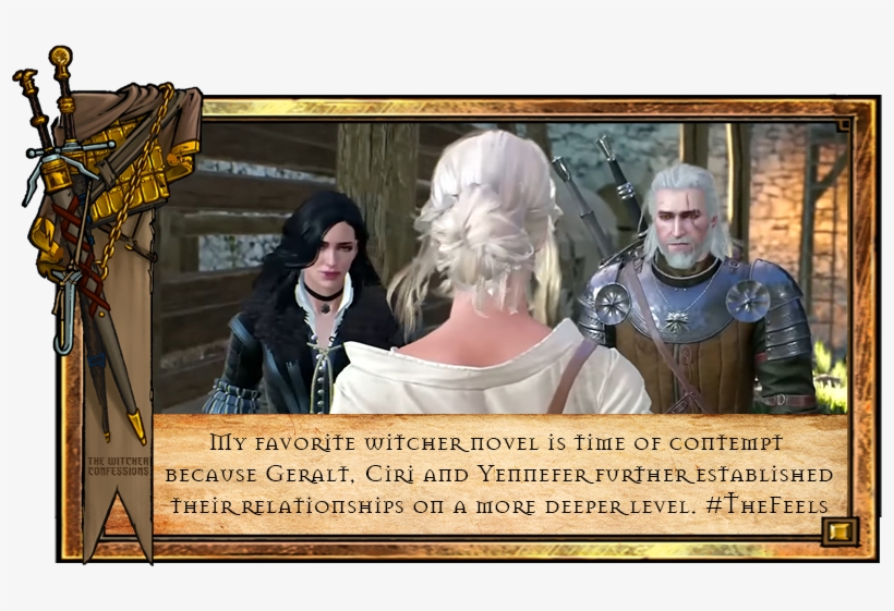 “my Favorite Witcher Novel Is Time Of Contempt Because - The Witcher, transparent png