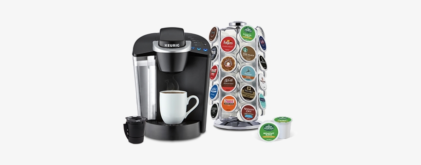 The Water Reservoir Is Accessed On The Left Hand Side - Keurig Coffee Maker, transparent png