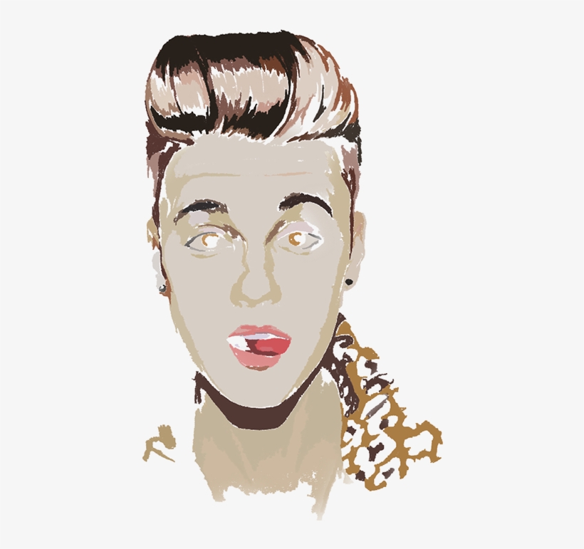 Design Pour Justin Bieber - Graphic Design Justin Bieber, transparent png