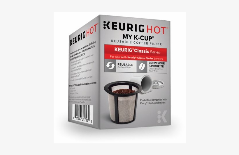 View Larger - Keurig 119203 My K-cup Reusable Coffee Filter, transparent png