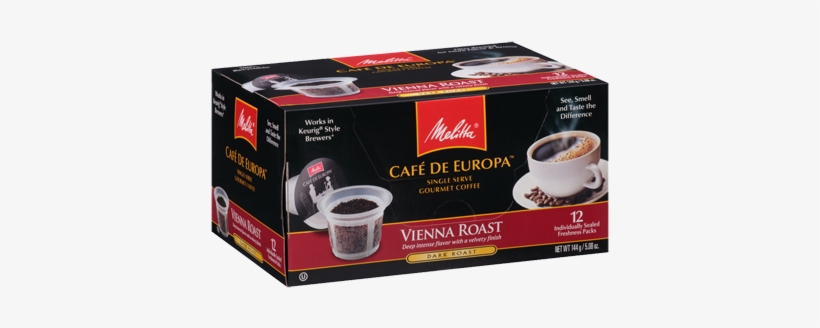 Single Serve Coffee Capsules - Melitta Coffee K Cups, transparent png
