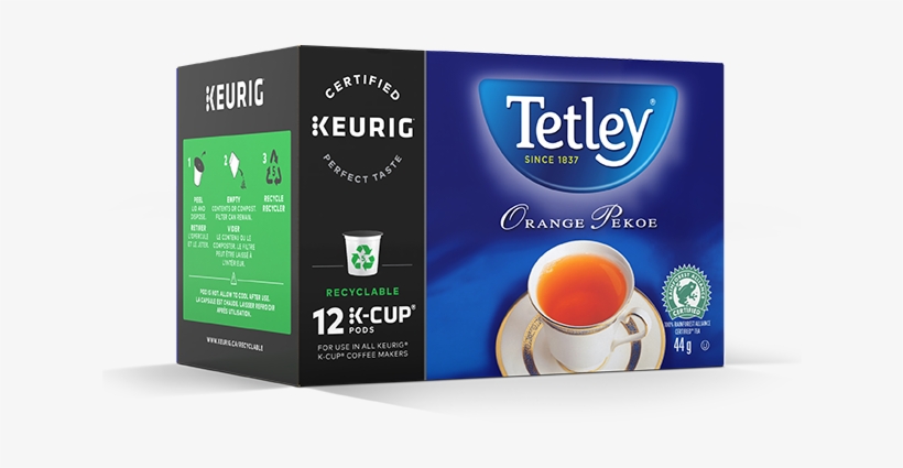 Tetley Orange Pekoe K-cups - Tetley Tea, Orange Pekoe, 216 Count - 2 Pack, transparent png