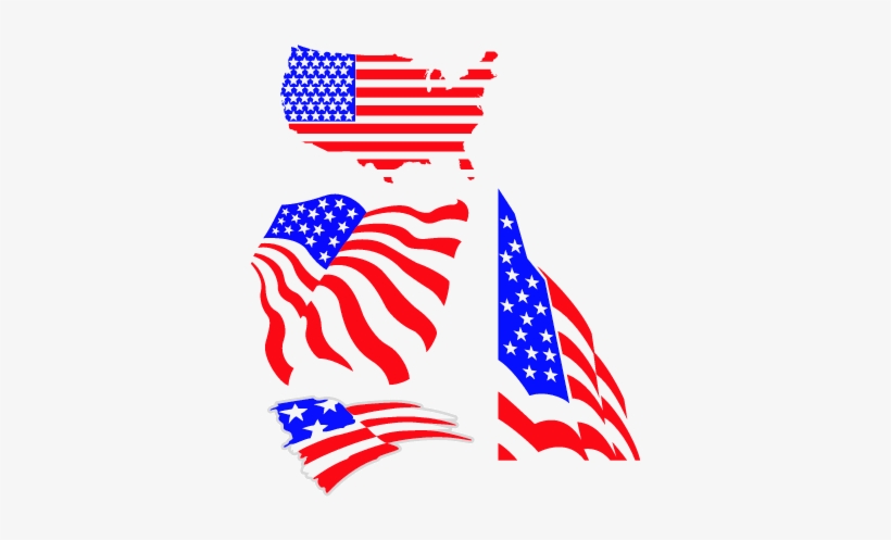 Us Flags - History Of The United States, transparent png
