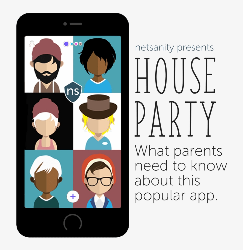 What Parents Should Know Before The Party Starts - Houseparty App, transparent png