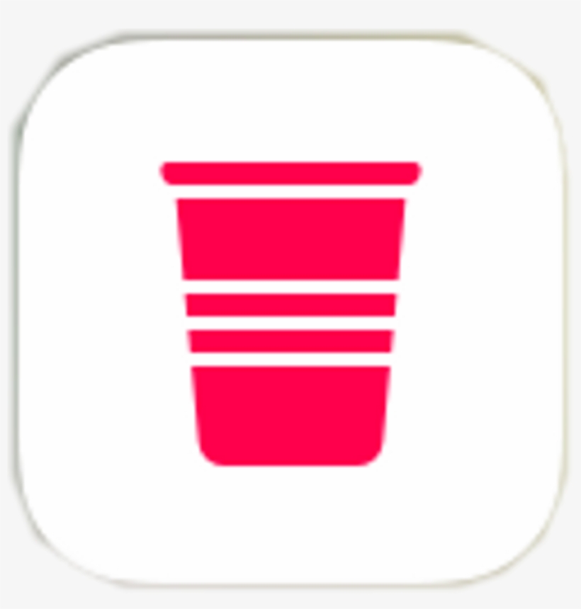 Houseparty App Phoneapp Socialmedia Videochat Sticker - Red Cup App, transparent png