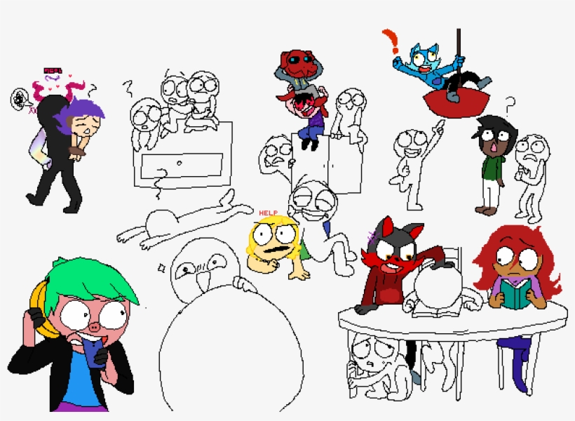 House Party - Cartoon, transparent png