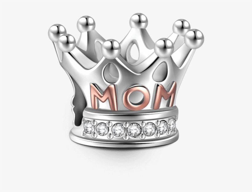 Mom Charms Soufeel Mom Queen Rose Gold, transparent png