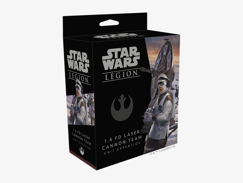 Leia Organa, Star Wars - Star Wars Legion 1.4 Fd Laser Cannon Team Unit Expansion, transparent png