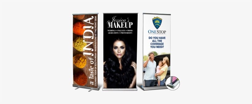 Retractable Banners Retractable Banners - Banner Make Up Vertical, transparent png