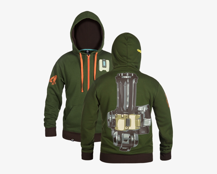 Overwatch Ultimate Bastion Zip Up Hoodie - Overwatch Bastion Hoodie, transparent png