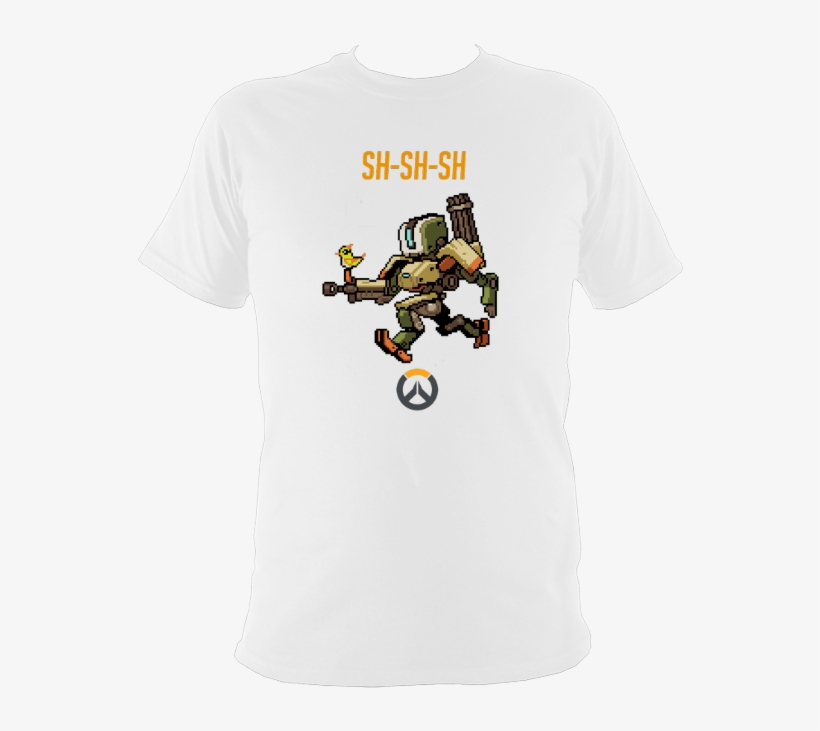 Overwatch Bastion 8 Bit - Fat White Family Merch, transparent png