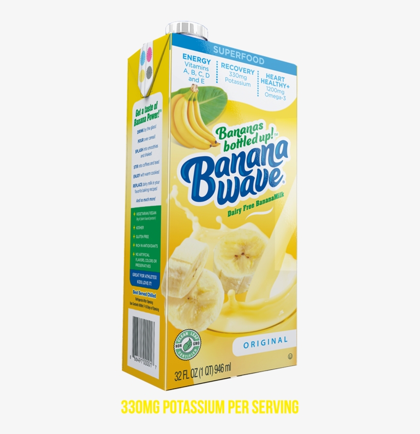 Banana Wave Bananamilk - Banana Milk Dairy Free, transparent png