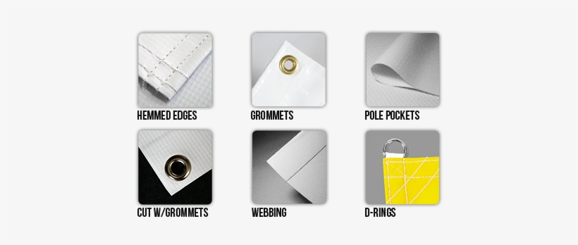 Vinyl Print Features - Vinyl Banner Pole Pockets, transparent png