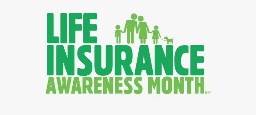 Life Insurance Awareness Month In Green Lettering - Life Insurance Awareness Month 2018, transparent png