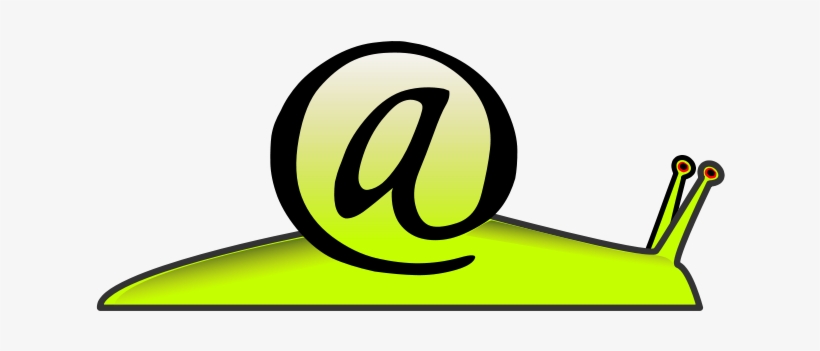 Free Vector Snail E-mail - Snail, transparent png